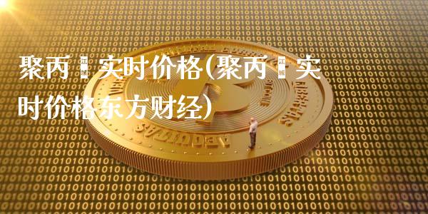 聚丙烯实时价格(聚丙烯实时价格东方财经)