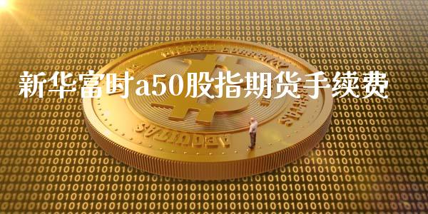 新华富时a50股指期货手续费