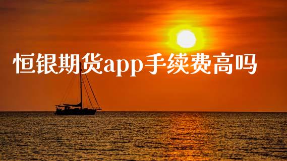 恒银期货app手续费高吗