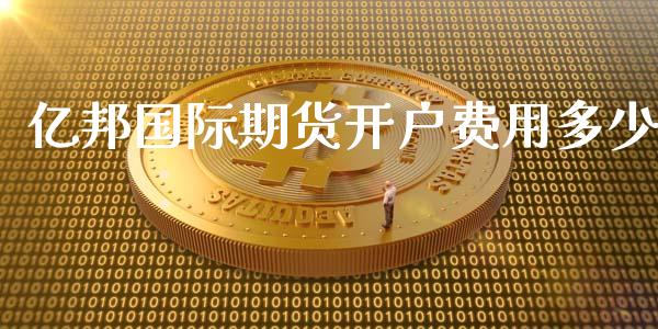 亿邦国际期货开户费用多少