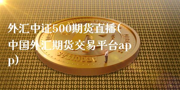 外汇中证500期货直播(中国外汇期货交易平台app)